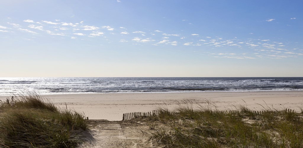 Dune Road oceanfront in Westhampton Beach